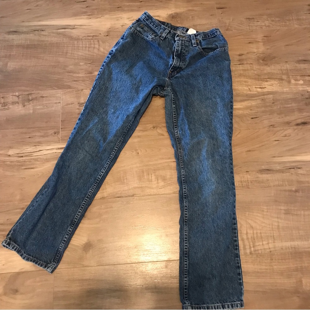 Vintage Eddie Bauer Jeans Straight Leg Size 4
